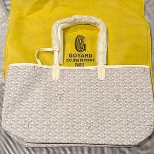 White luxury Tote Bag